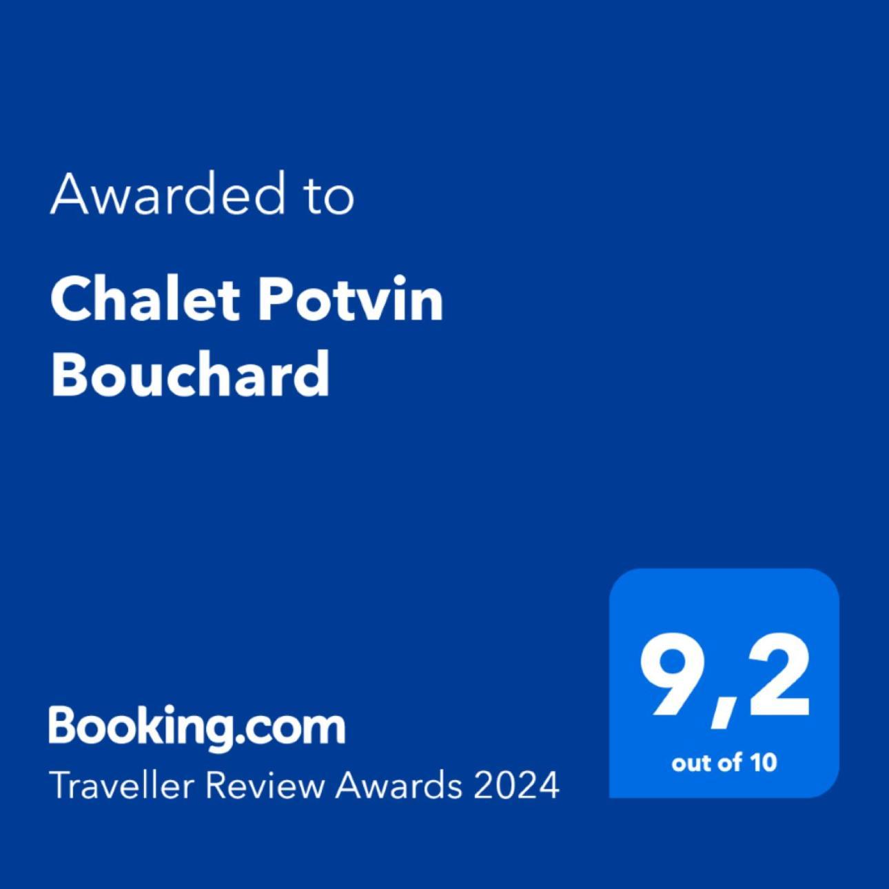 Chalet Potvin Bouchard Ель'Анс-Сен-Жан Екстер'єр фото